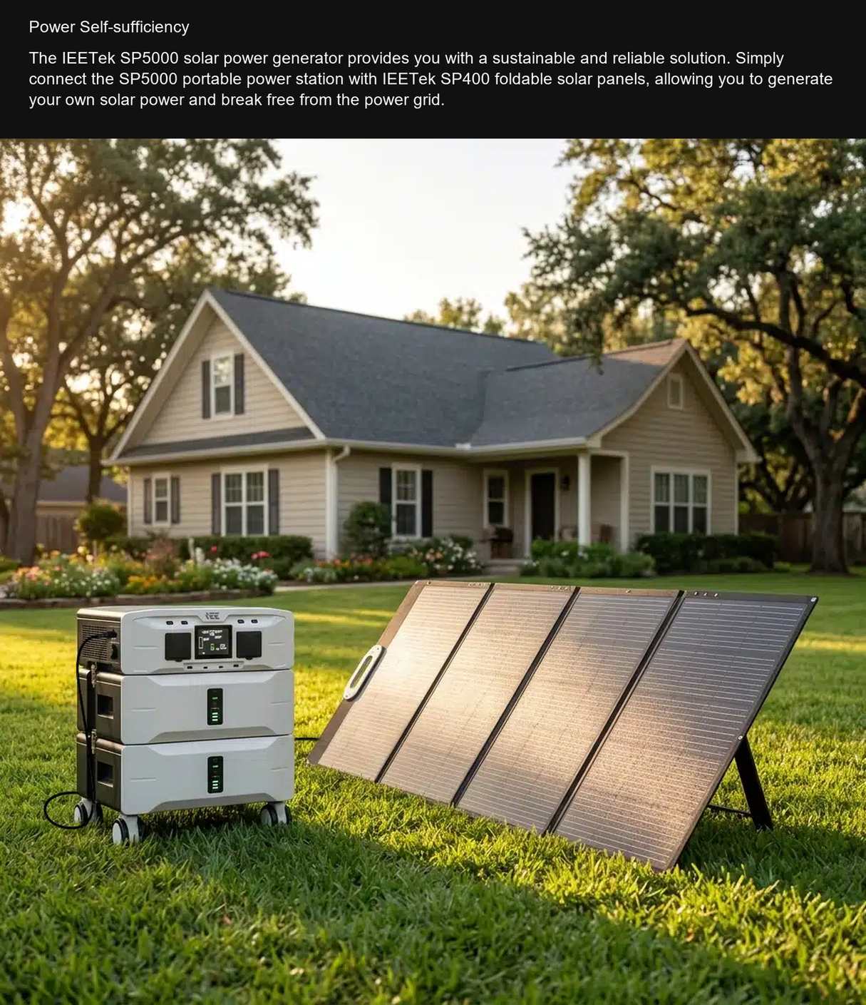 SP5000 Power Self-sufficiency