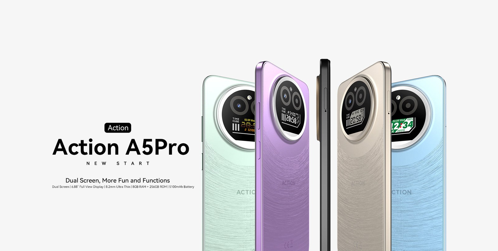 IIIF150 ACTION A5Pro product feature illustration 1