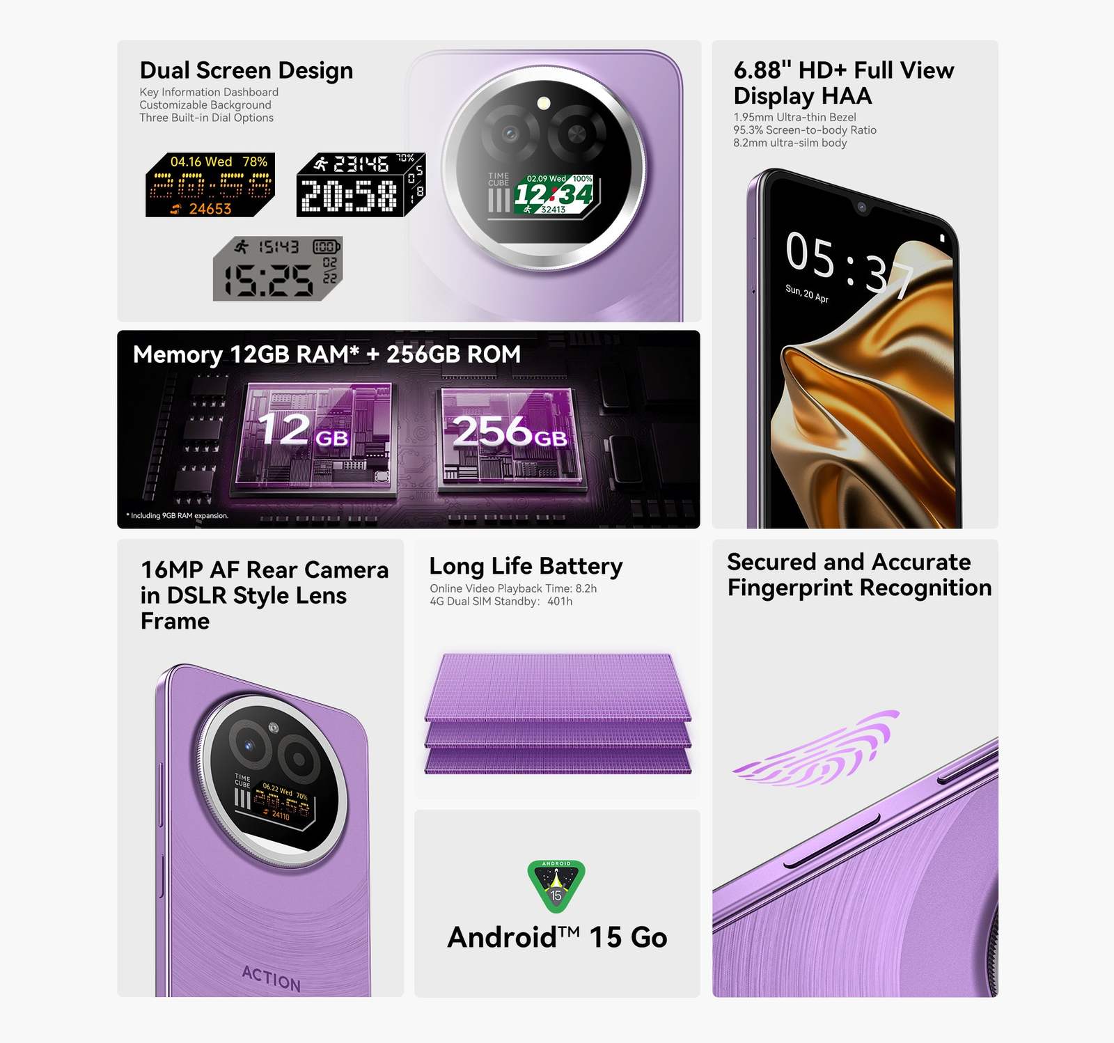 IIIF150 ACTION A5Pro product feature illustration 2