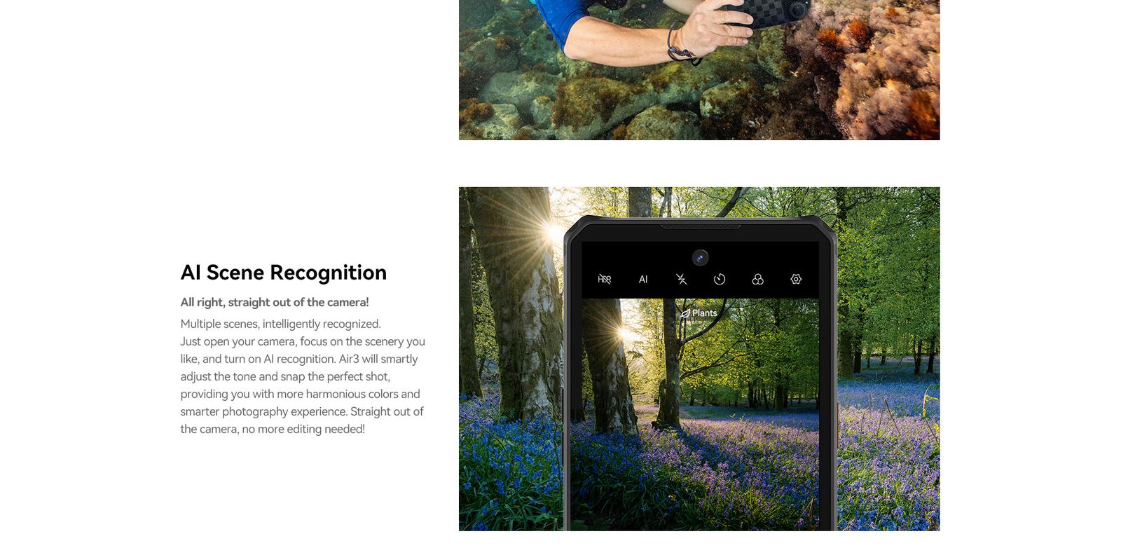 IIIF150 Air3 product feature illustration 16