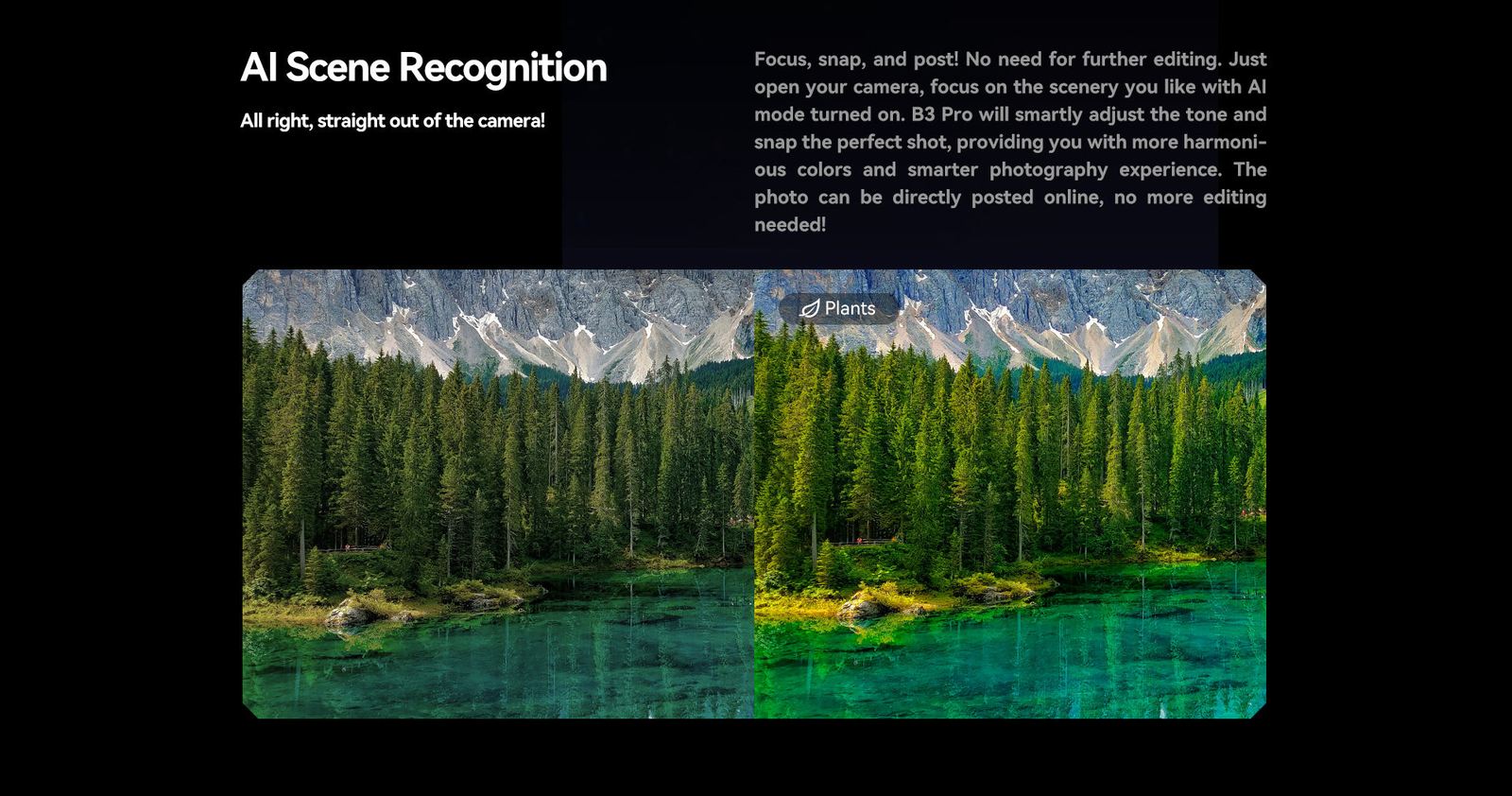 IIIF150 B3 Pro product feature illustration 26