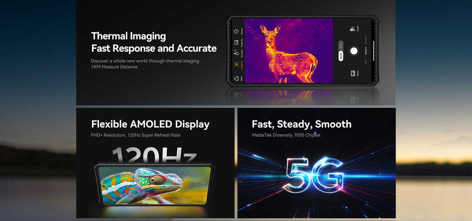 IIIF150 Raptor 5G product feature illustration 5