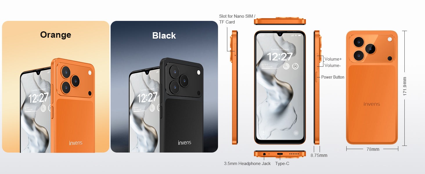 Invens Note 17P official product features 12