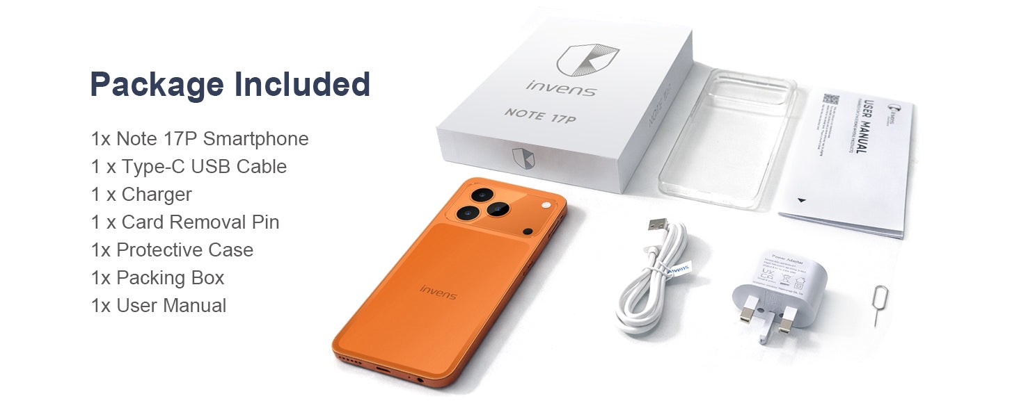 Invens Note 17P official product features 16