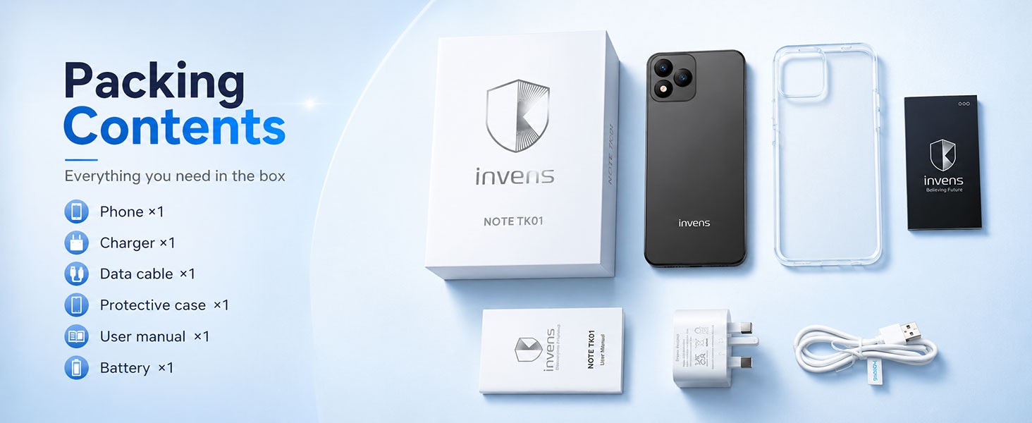 Invens Note TK01 official product features 7