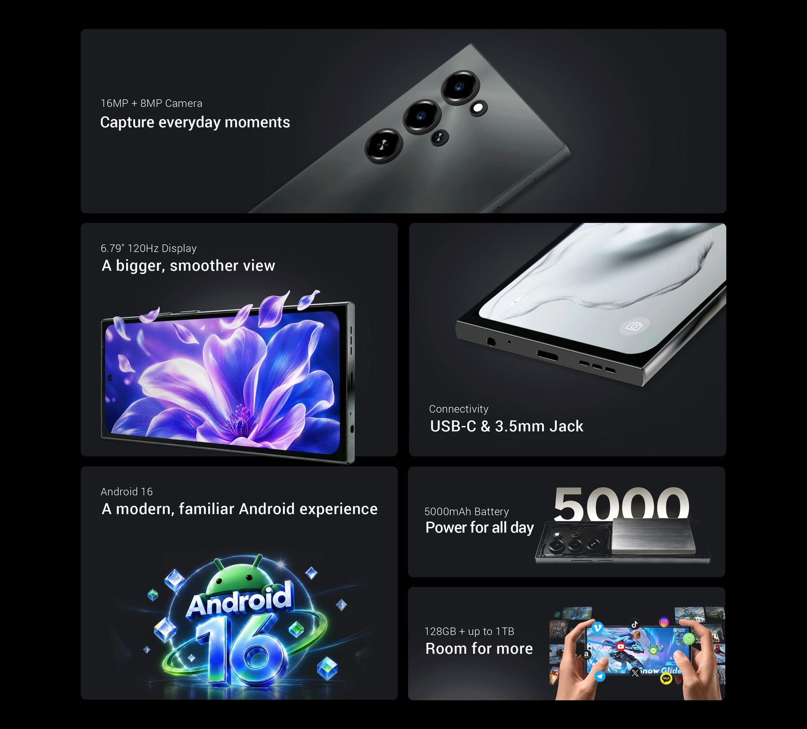 Invens Ultra S25 official product features 2