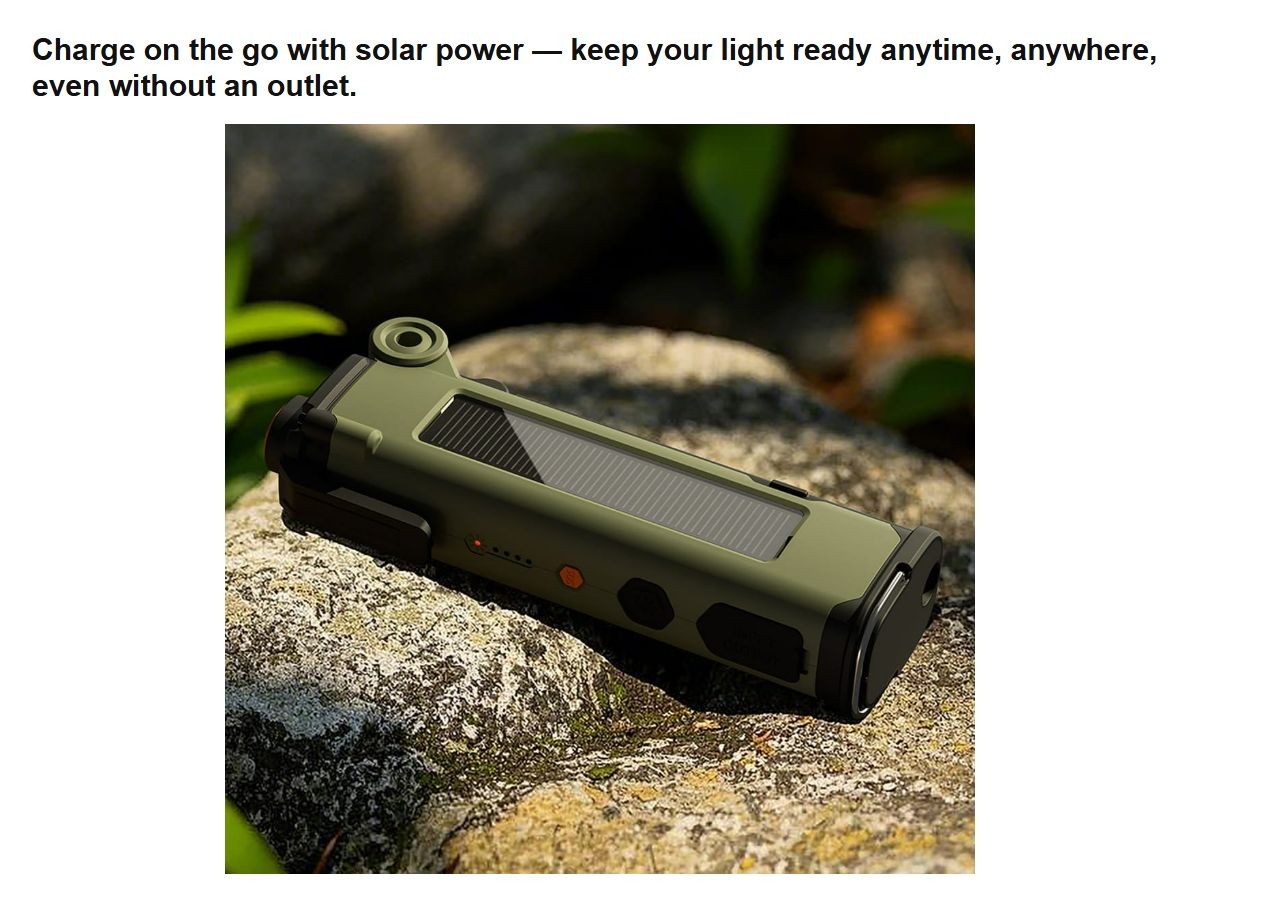 Lagenio 4-in-1 Emergency Light official product features 6