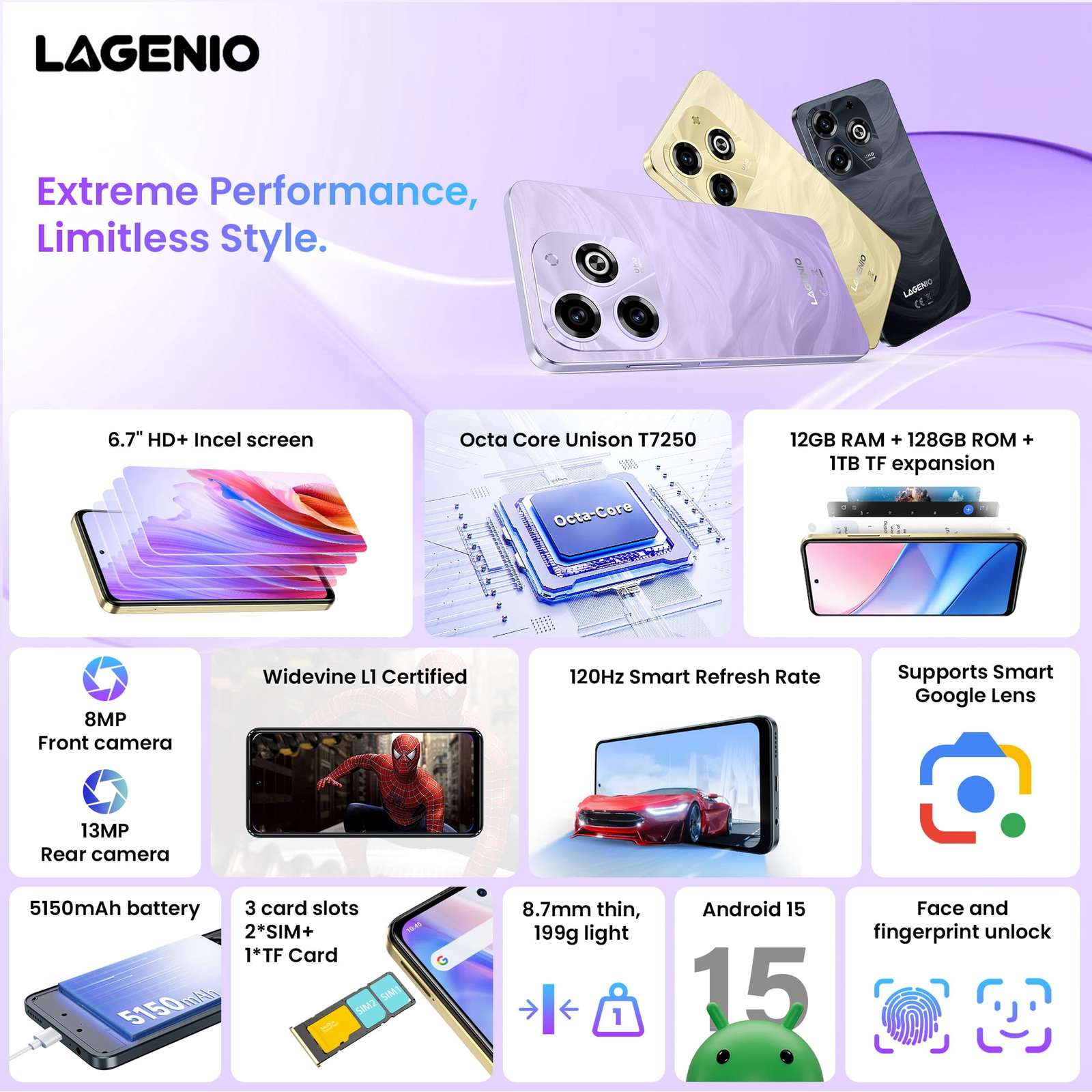 Lagenio A11 official product features 1