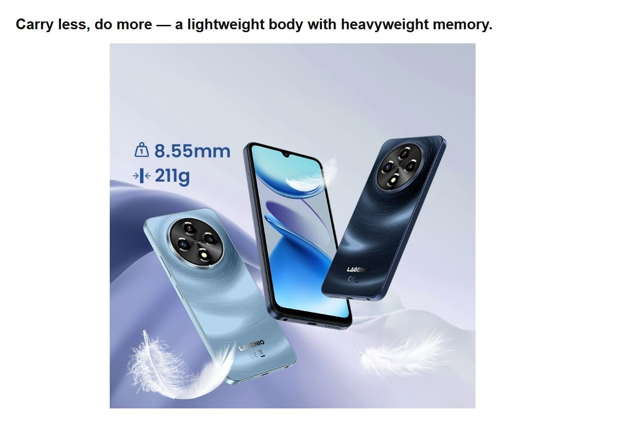 Lagenio A12 Pro official product features 2