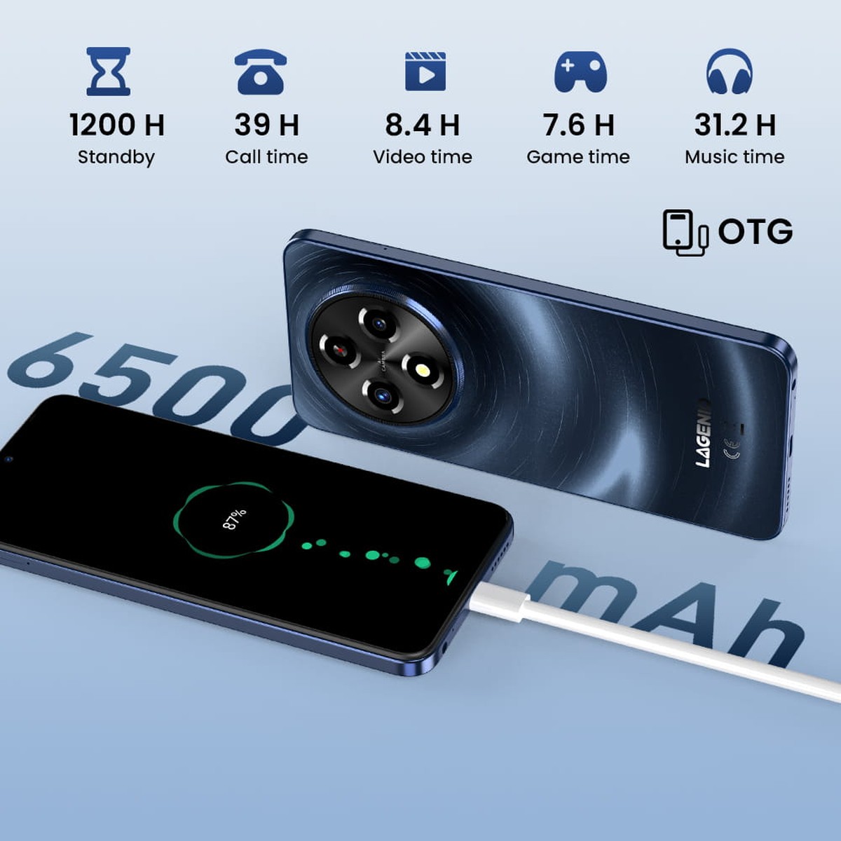 Lagenio A12 official product features 12