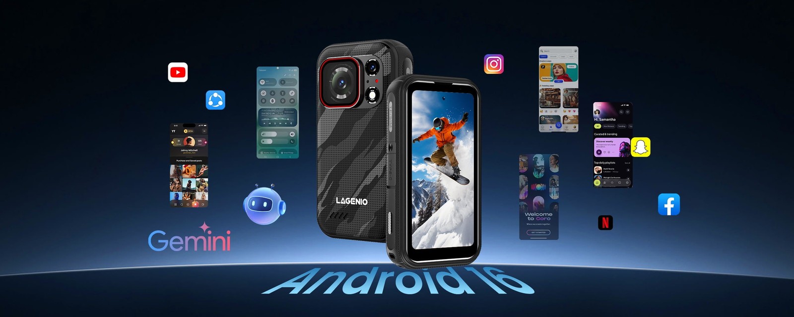Lagenio Eagle Pro official product features 16
