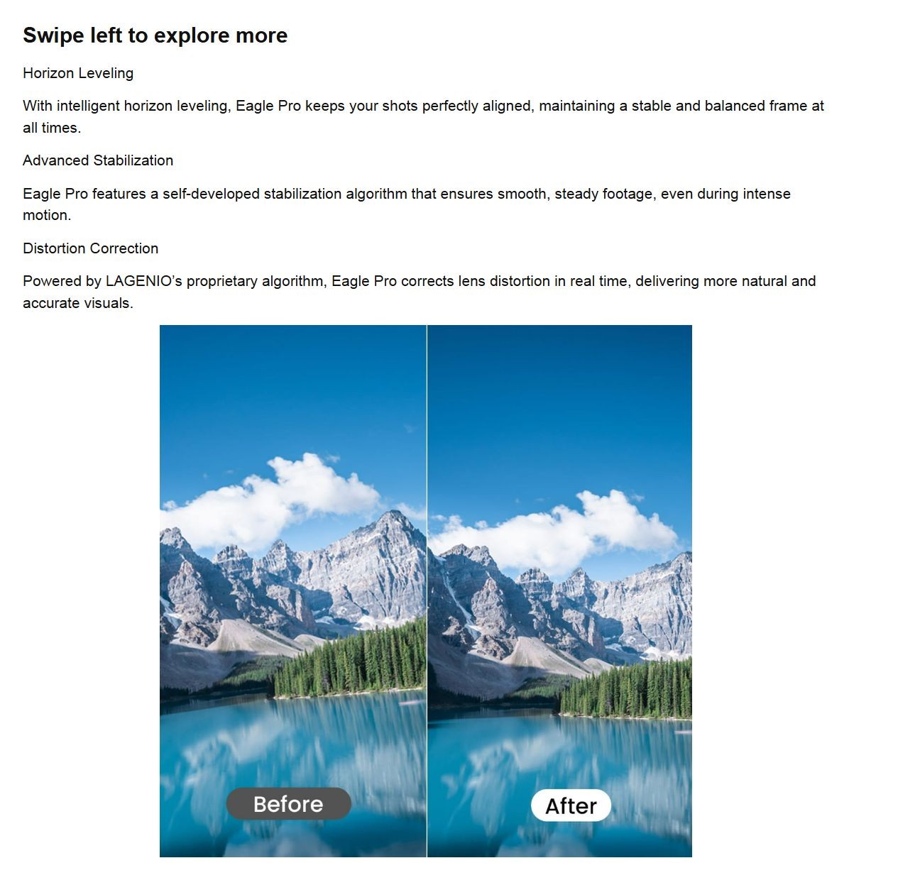 Lagenio Eagle Pro official product features 5