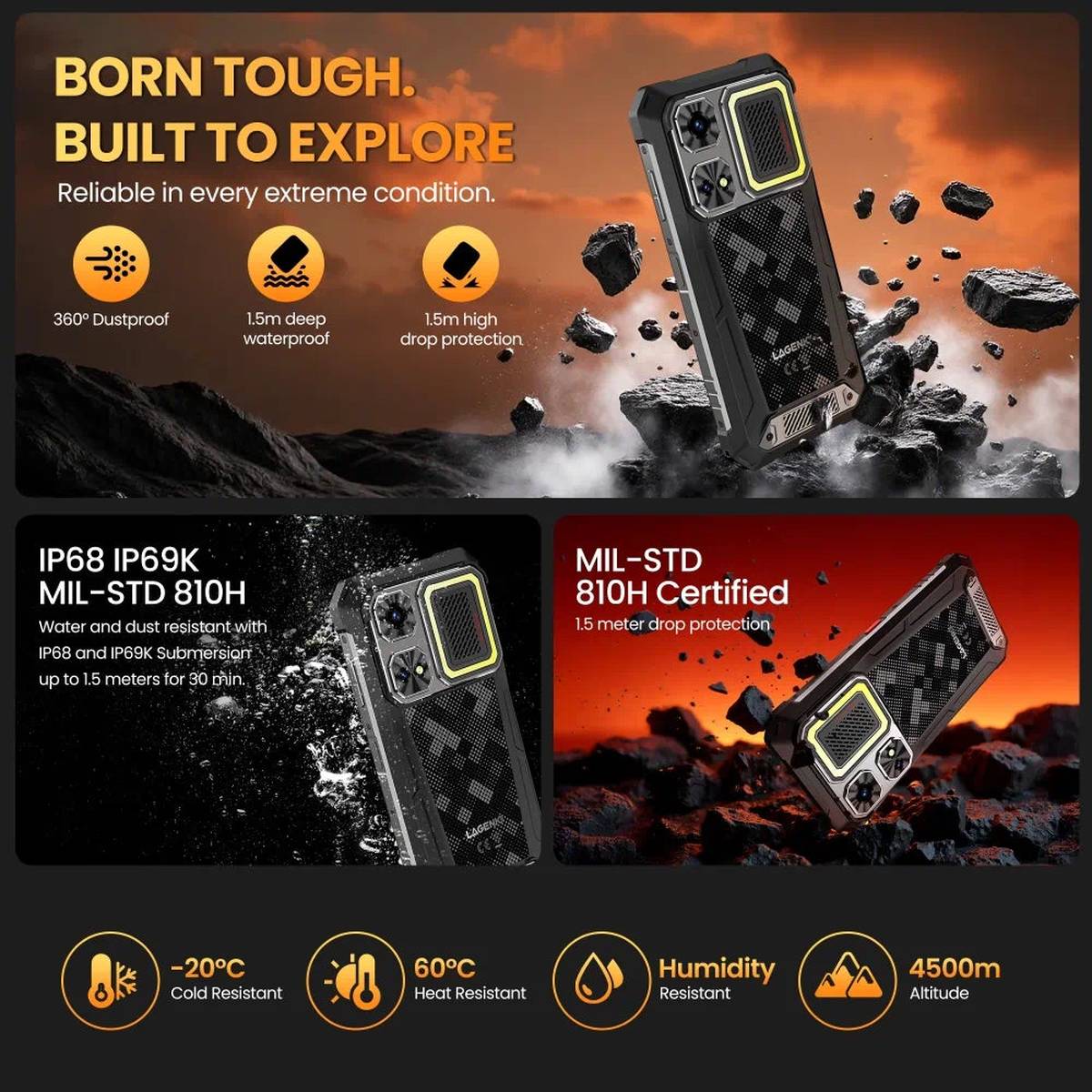 Lagenio Rhino 1 Pro official product features 31
