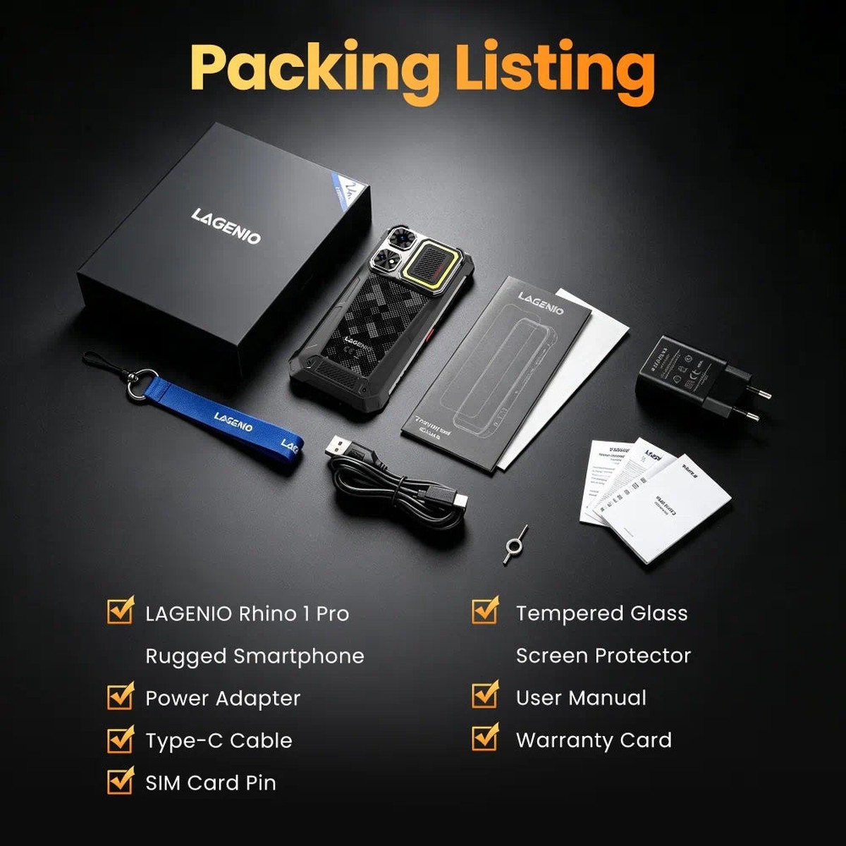 Lagenio Rhino 1 Pro official product features 32