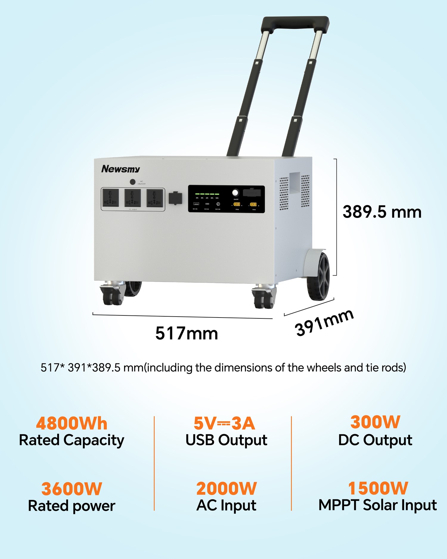 NEWSMY H5000 product features and detail view 1