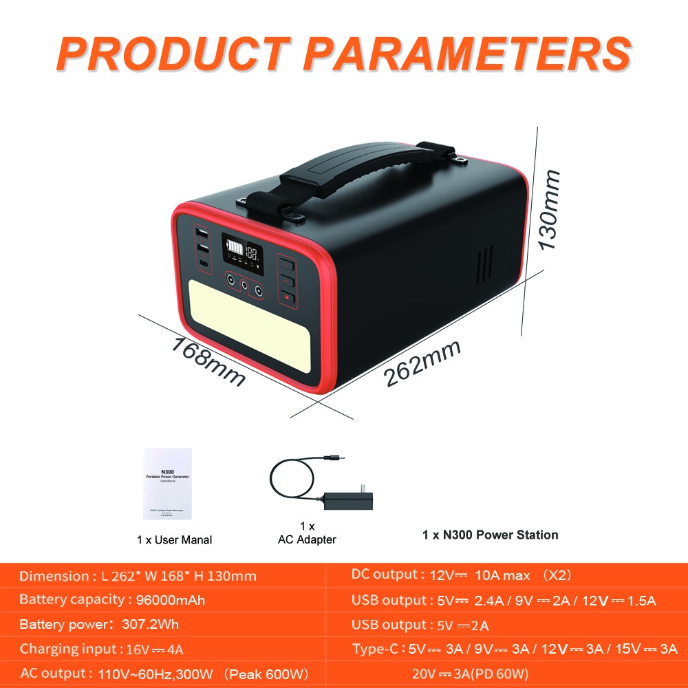 NEWSMY N300 specification diagram
