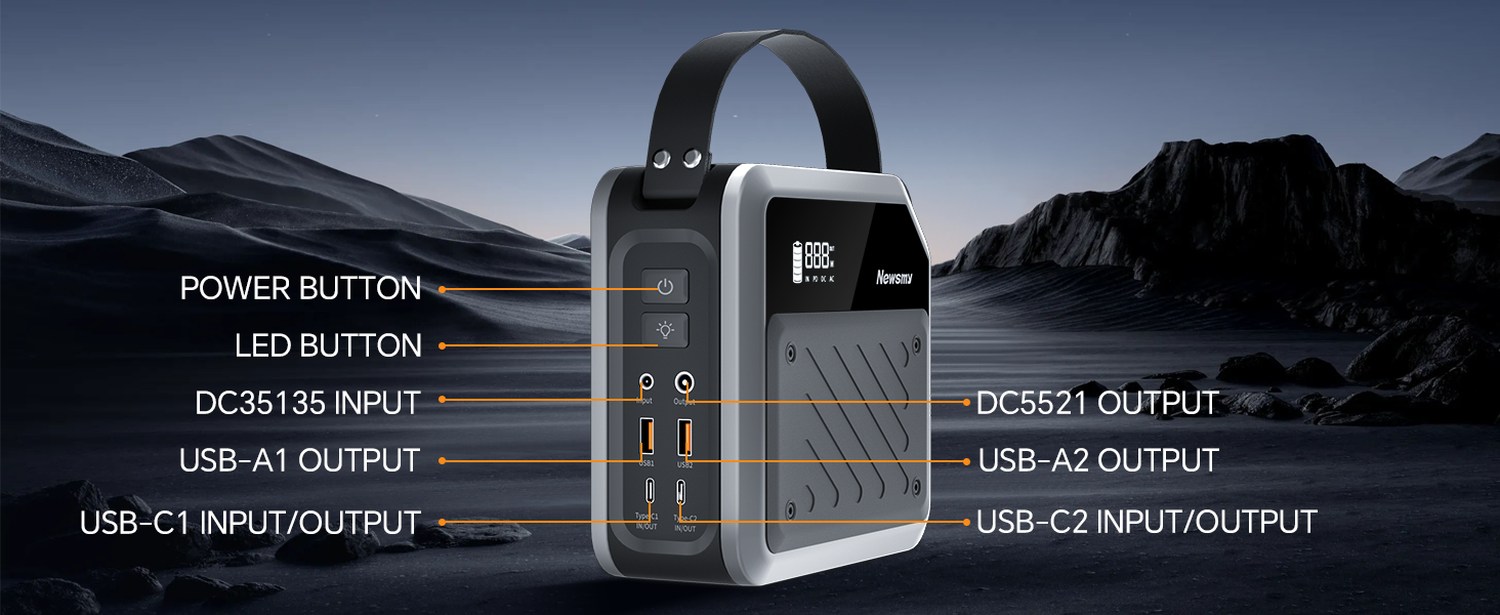 NEWSMY P60 product features and detail view 1