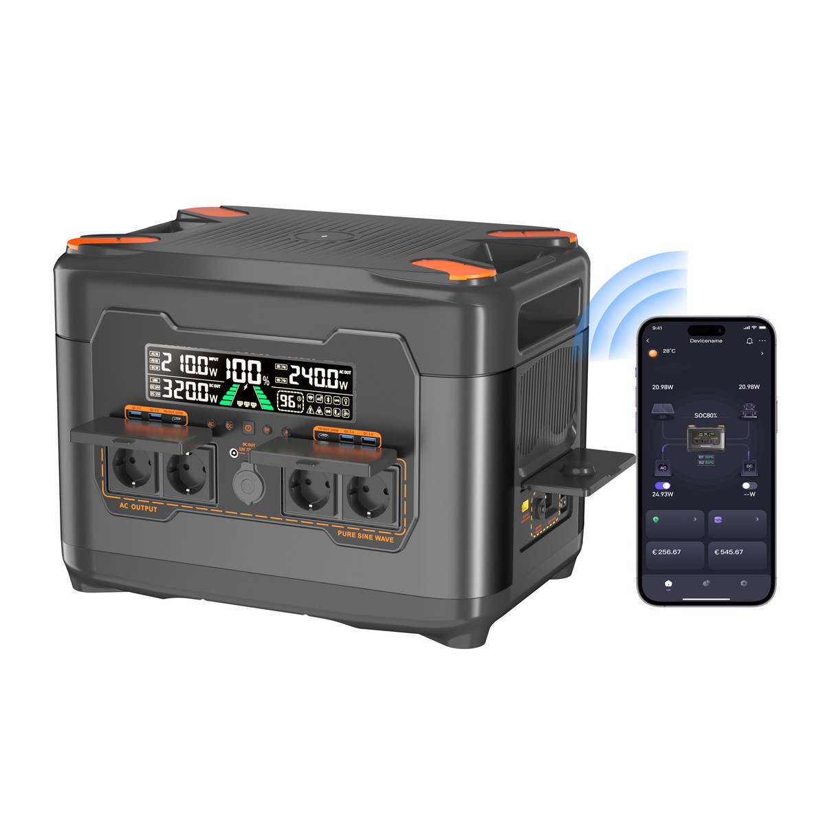 NEWSMY X2400 product feature illustration 1
