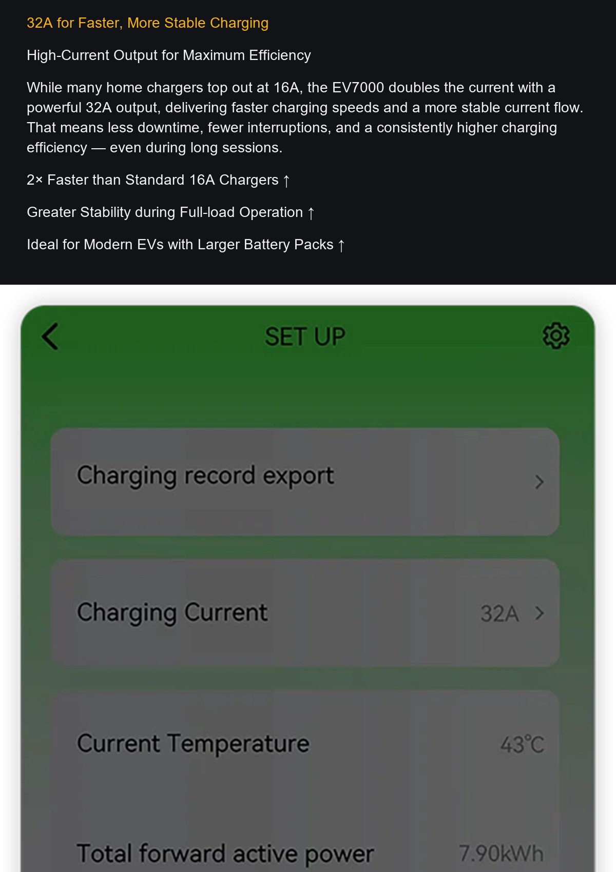OSCAL EV7000 product details
