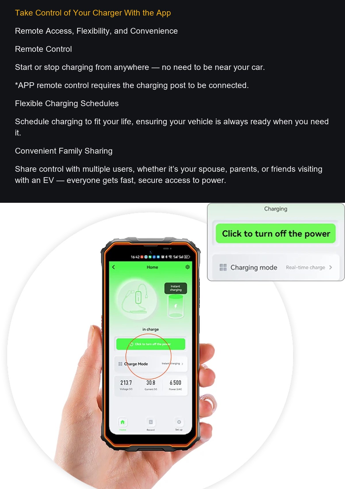 OSCAL EV7000 product details