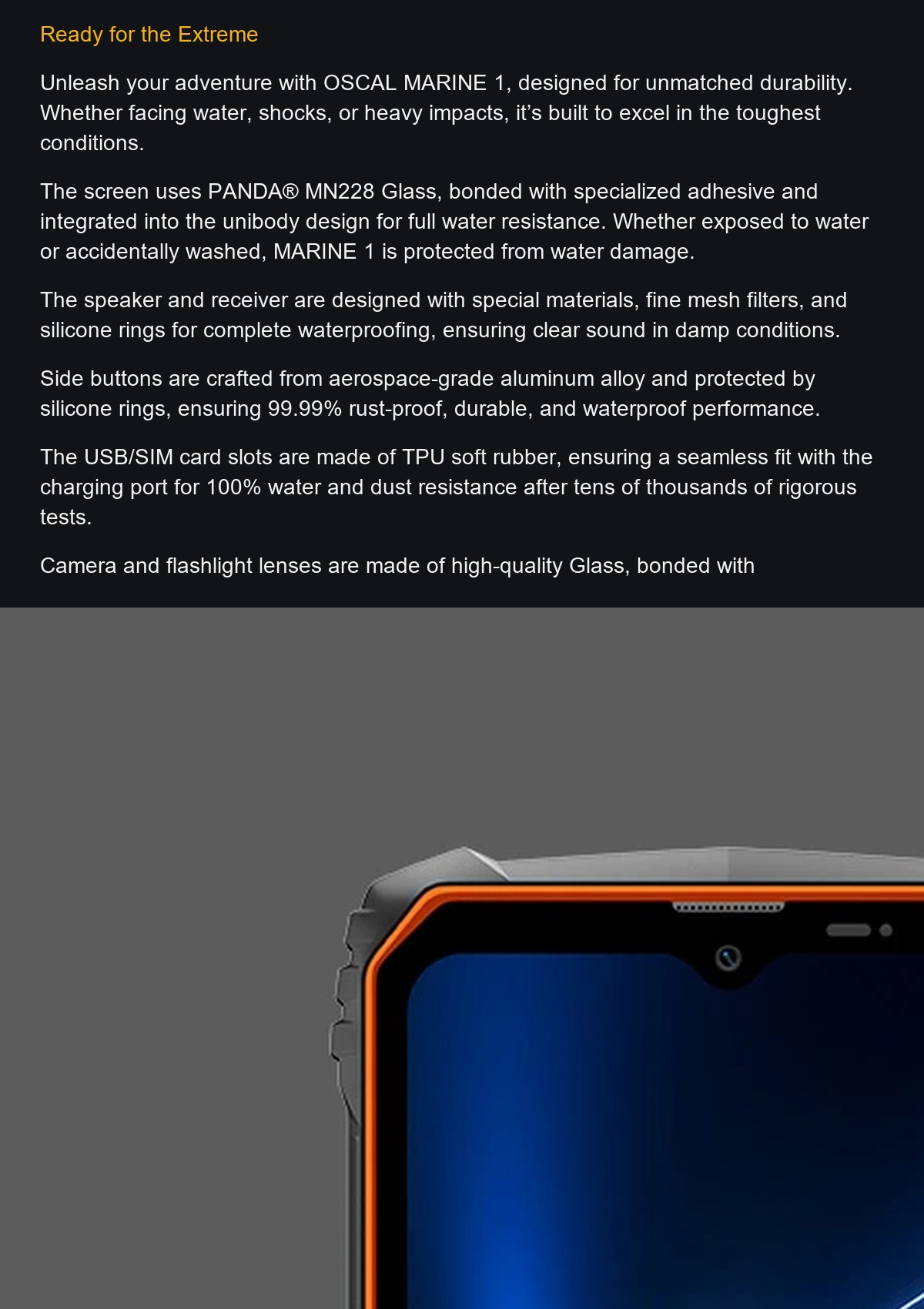 OSCAL Marine 1 product details