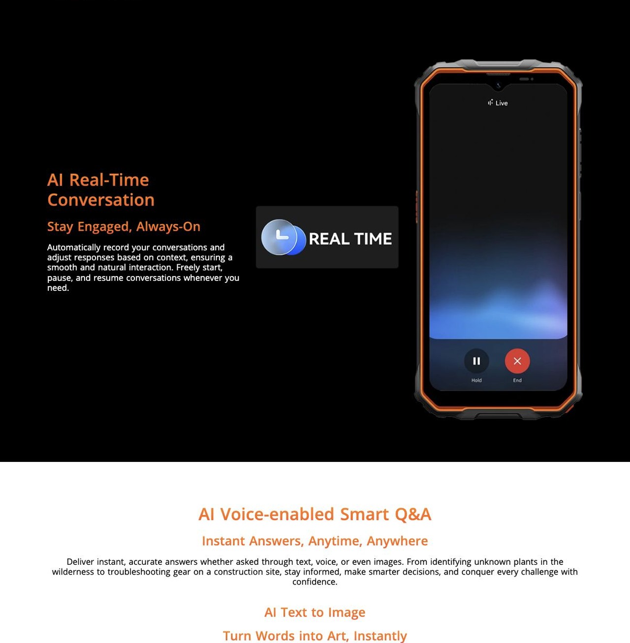 AI Real-Time
Conversation
Stay Engaged, Always-On
Automatically record your conversations and adjust responses based on context, ensuring a smooth and natural interaction. Freely
