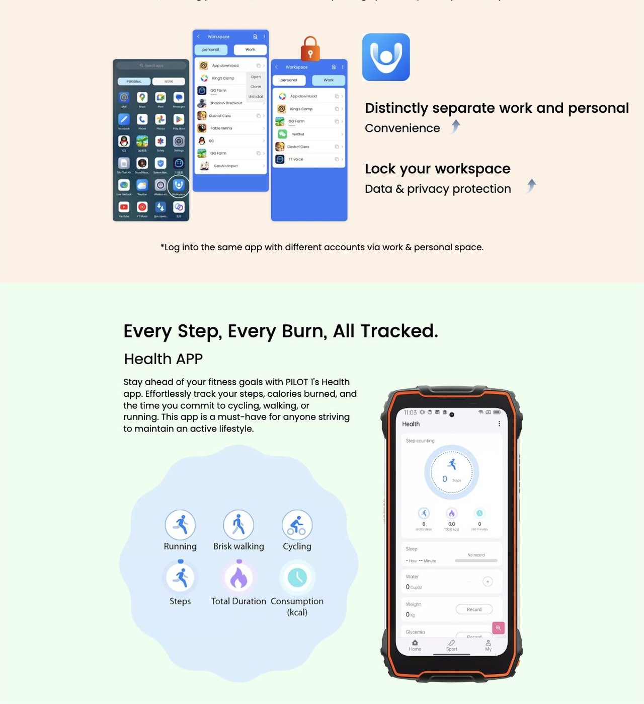 No.5
4th Gen DokeOS Upgraded from Primary Android 14
with Upgrades in Personalization, Fluency, Privacy &
Convenience--Worry-free Adventure Awaits!
Seamless Adventures, Powered by