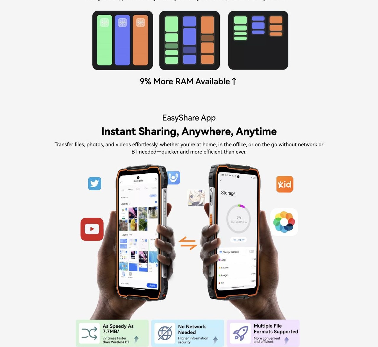 NO.6
Upgraded Android 15-based DokeOS 4.1, Every Interaction
Smoother Than Ever
Customized for You, Smarter Like Never Before
Personalization↑ Convenience↑ Fluency↑ Privacy↑
Large