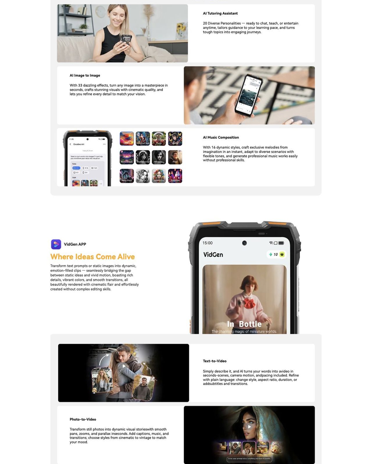 OSCAL PILOT 6 All-new DokeOS 5.0 (Android 16)
DokeOS 5.0
New Look. More Magic.
Now powered by DokeOS 5.0 (Android 16), PILOT 6 delivers a smoother, smarter, and more personalized experience. It