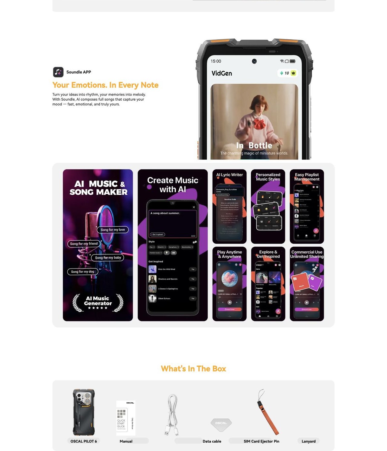 All-new DokeOS 5.0 (Android 16)
DokeOS 5.0
New Look. More Magic.
Now powered by DokeOS 5.0 (Android 16), PILOT 6 delivers a smoother, smarter, and more personalized experience. It