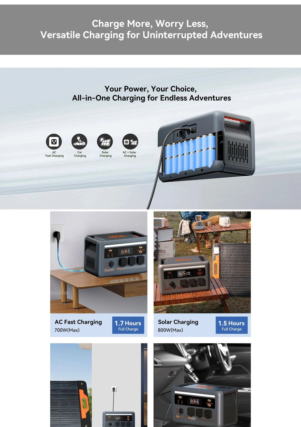 OSCAL PowerMax 1800 SE product details
