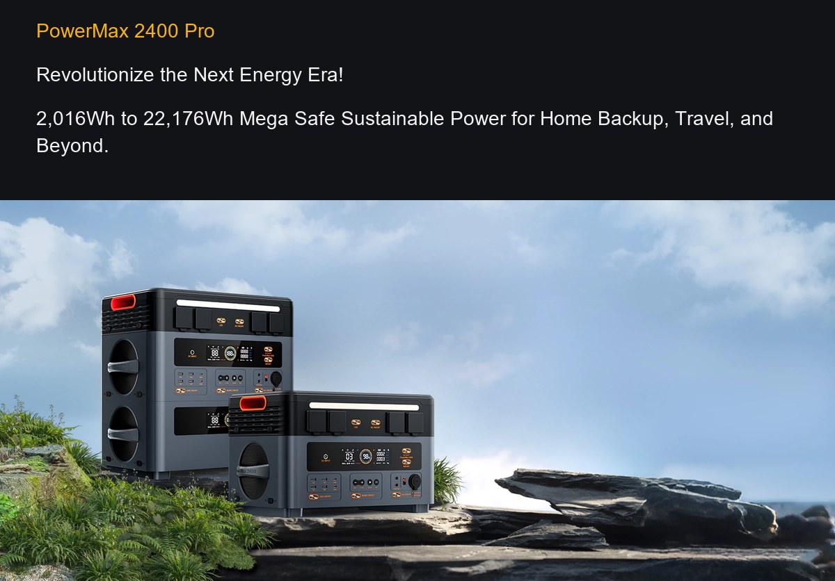 OSCAL PowerMax 2400 Pro product details