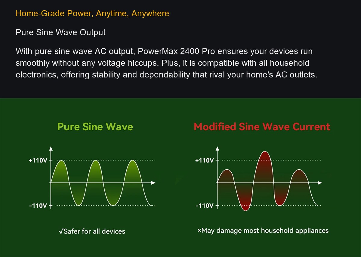 OSCAL PowerMax 2400 Pro product details