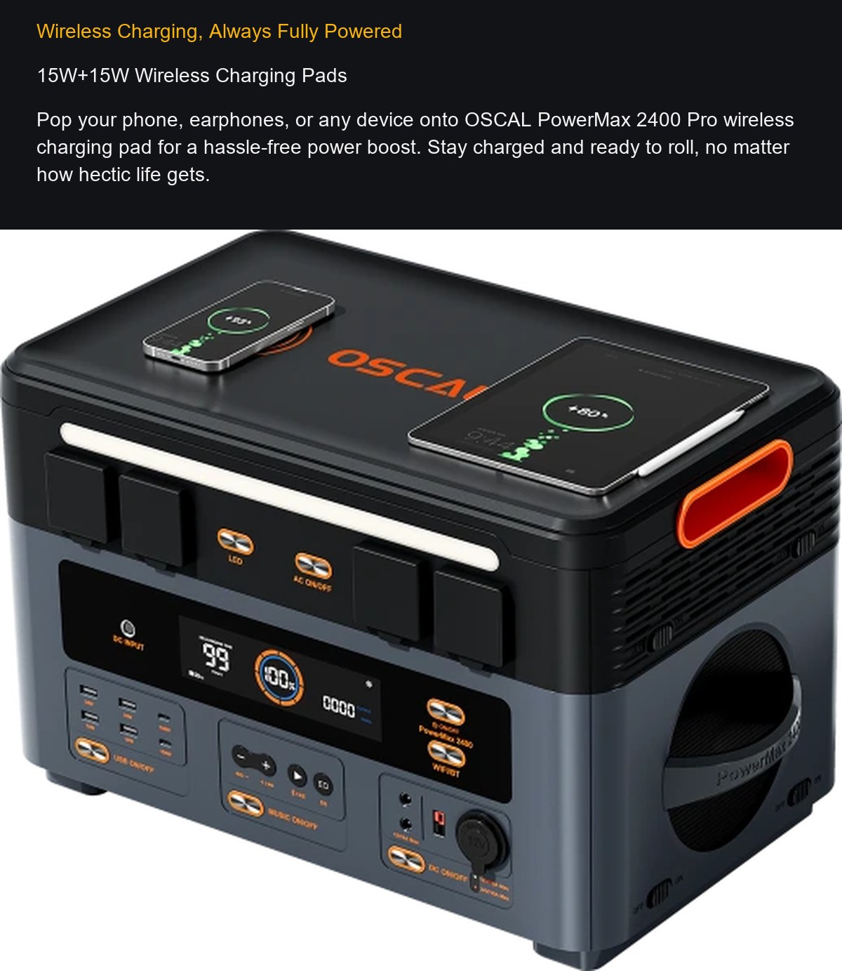 OSCAL PowerMax 2400 Pro product details