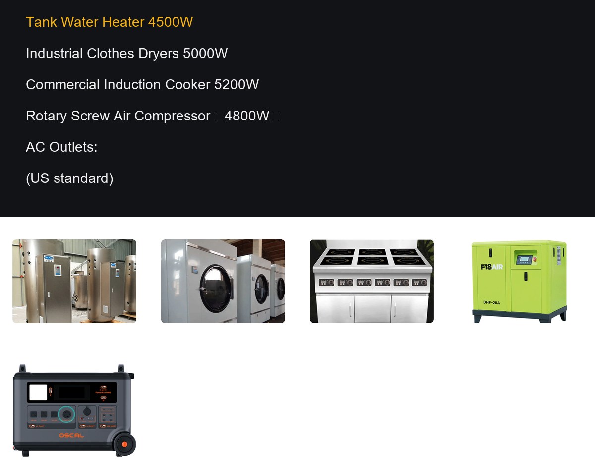 OSCAL PowerMax 6000 product details