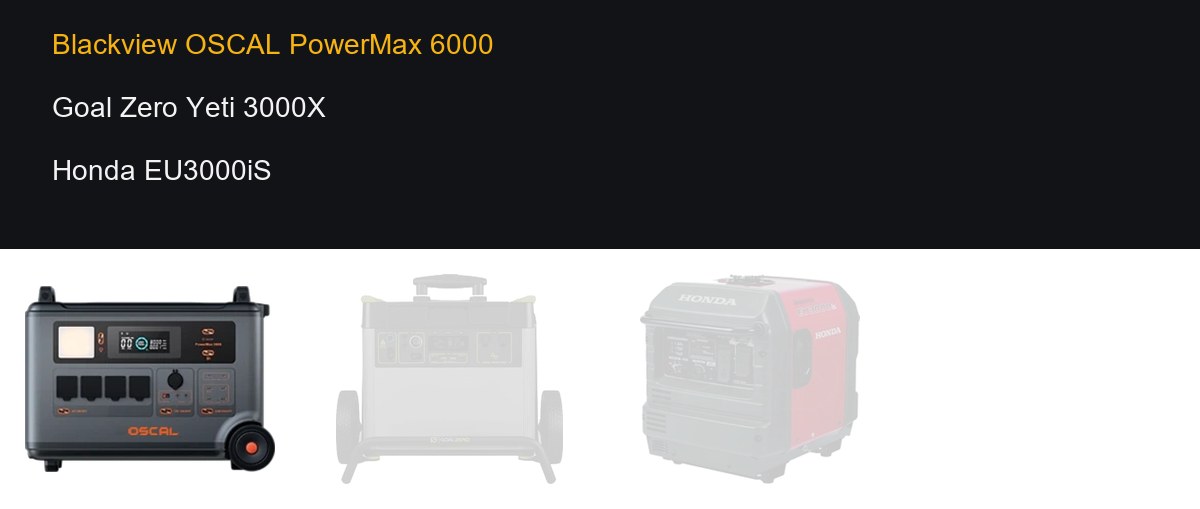 OSCAL PowerMax 6000 product details