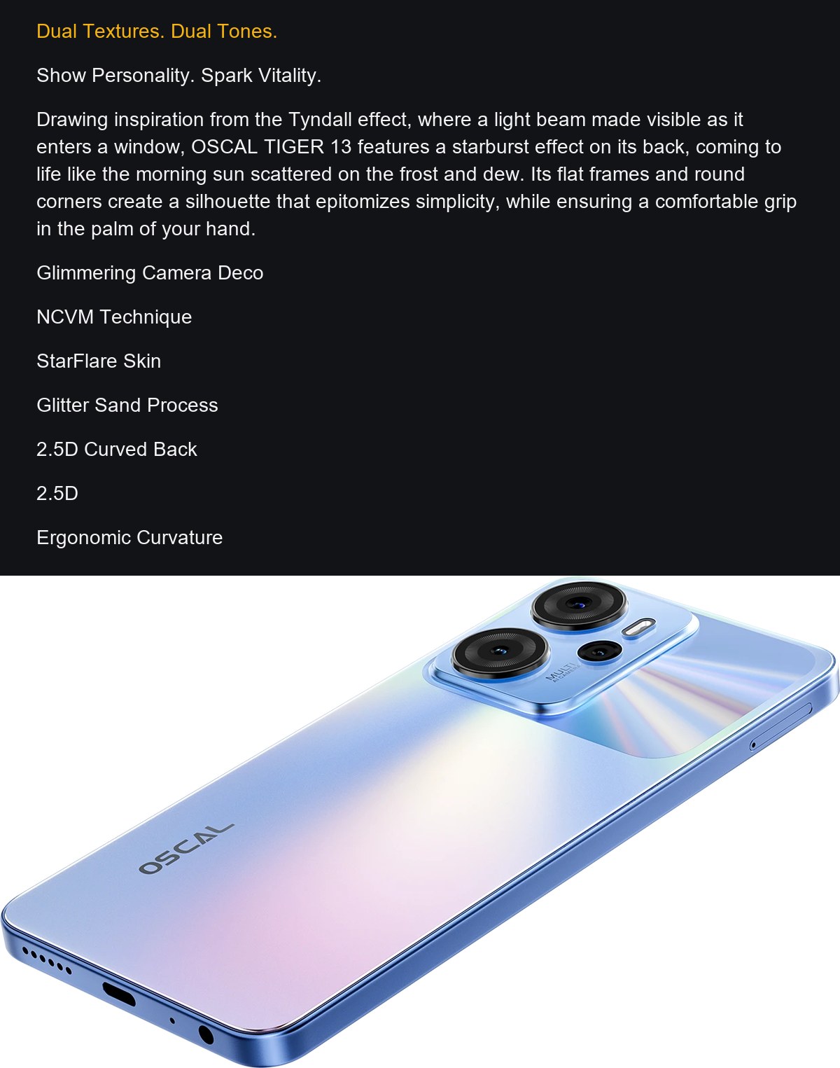 OSCAL TIGER 13 product details