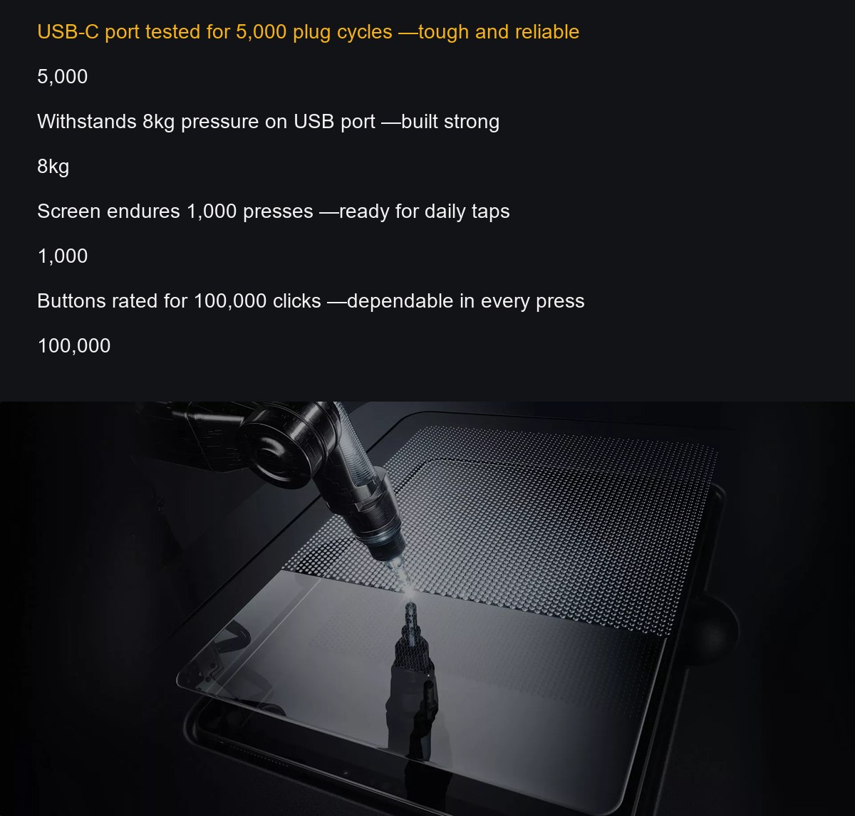 OSCAL TIGER 8 product details