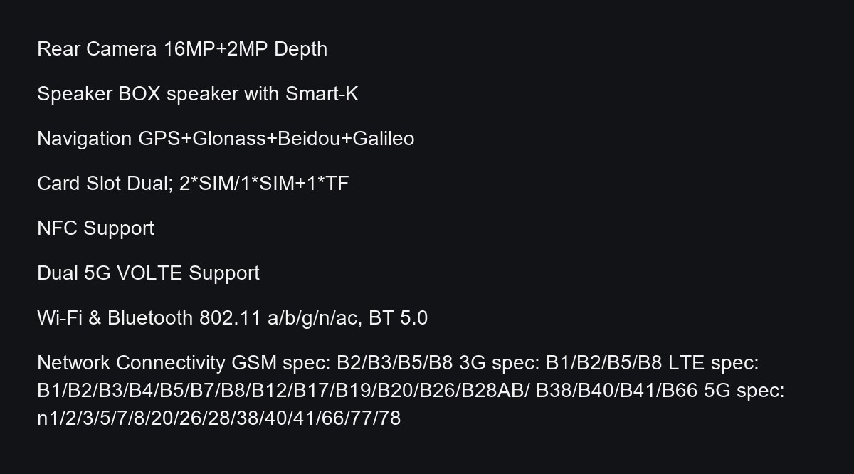 OSCAL TIGER 8 product details