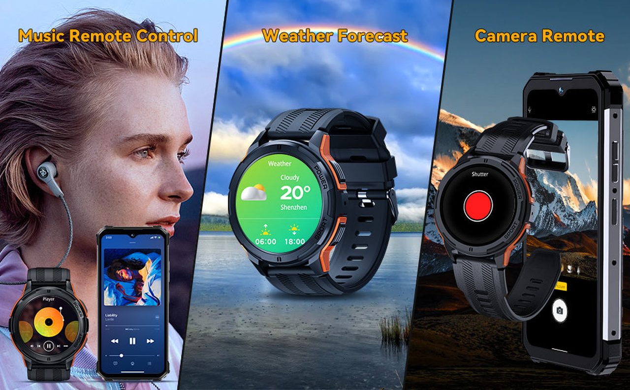 OUKITEL BT10 Rugged Smartwatches – features 5