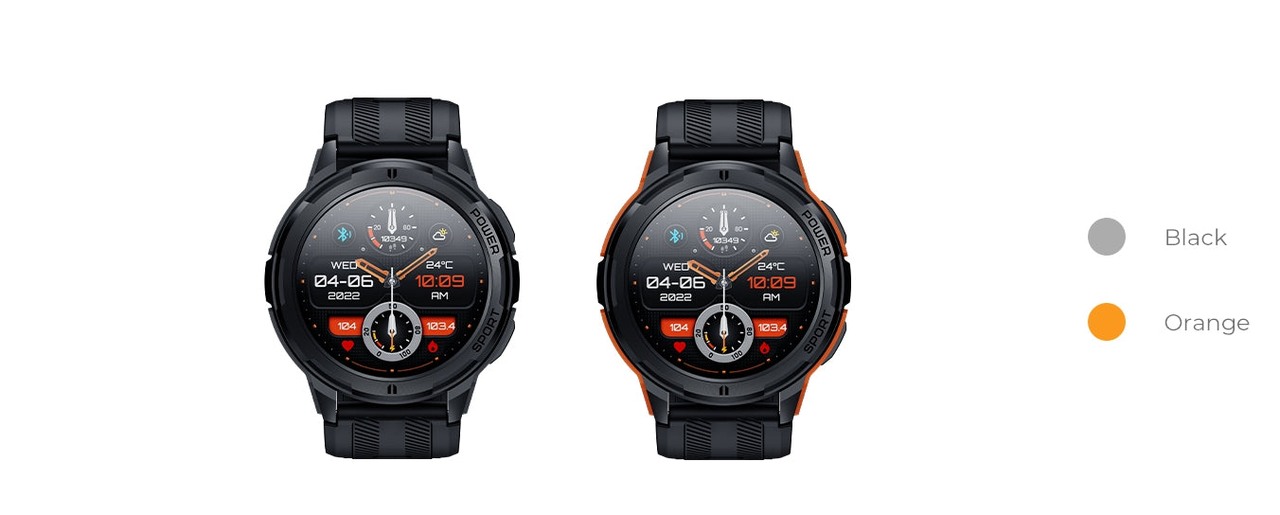 OUKITEL BT10 Rugged Smartwatches – OUKITEL BT10 product color