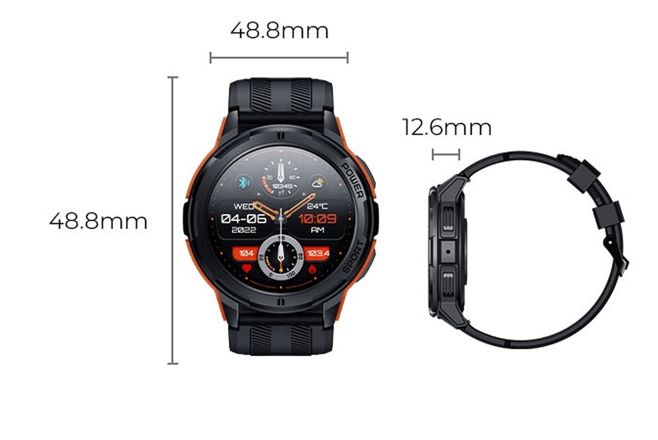 OUKITEL BT10 Rugged Smartwatches – -