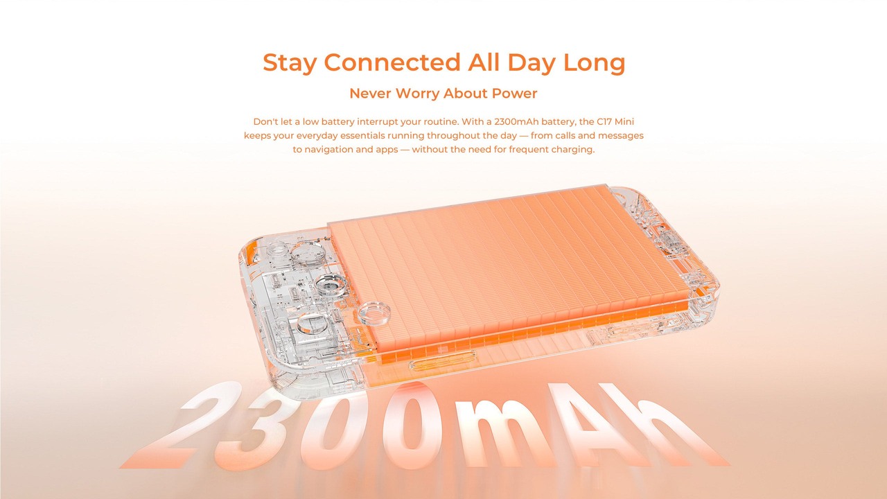 OUKITEL C17 Mini Smartphones – OUKITEL C17 Mini desktop detail image 05