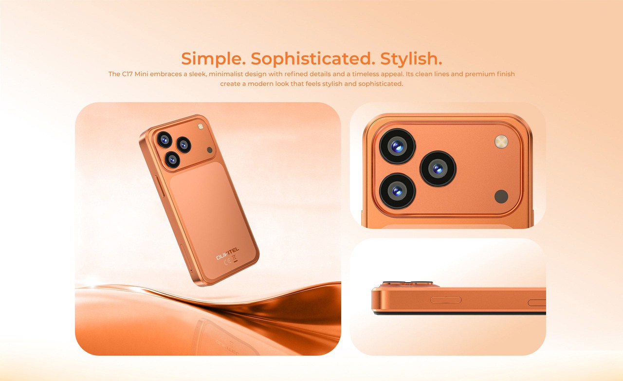 OUKITEL C17 Mini Smartphones – OUKITEL C17 Mini desktop detail image 07