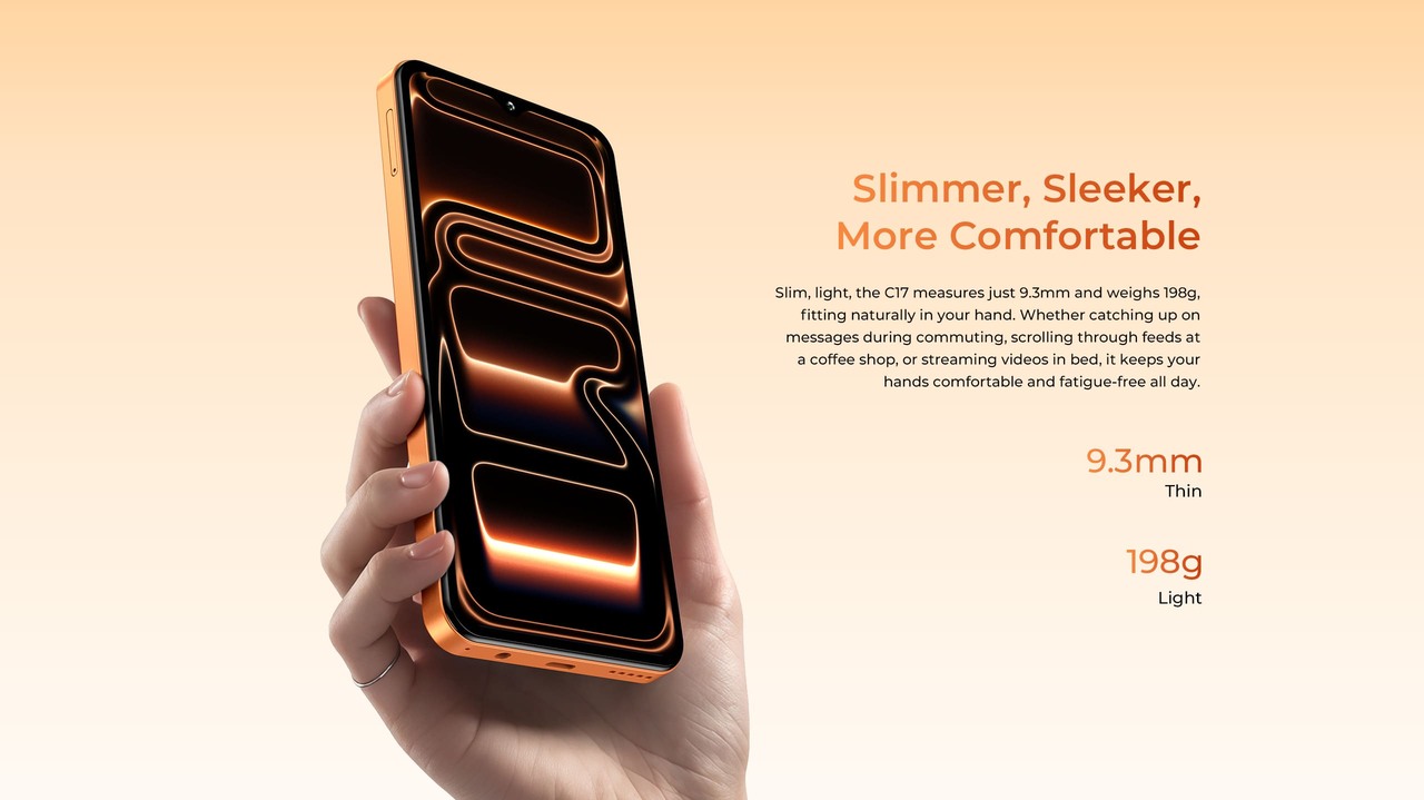 OUKITEL C17 Smartphones – features 5
