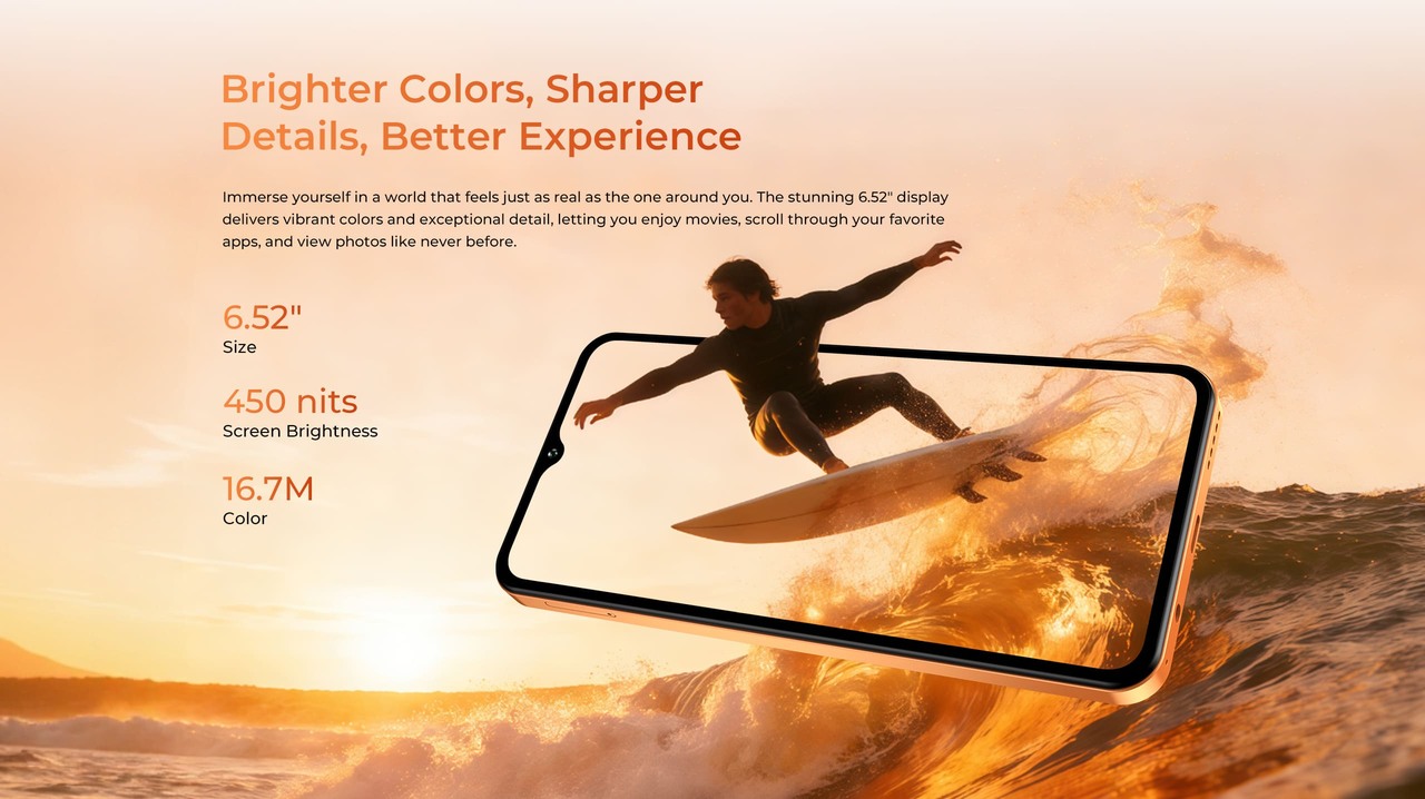 OUKITEL C17 Smartphones – features 9