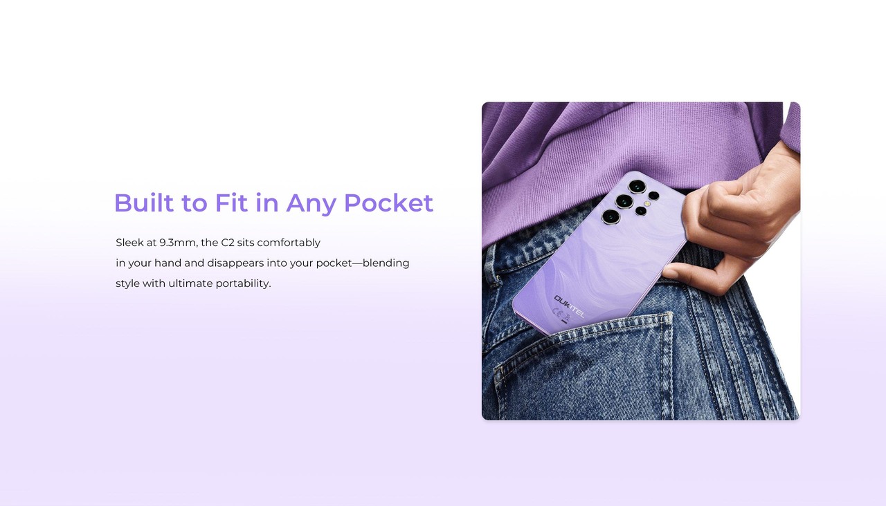 OUKITEL C2-EV Smartphones – features 7