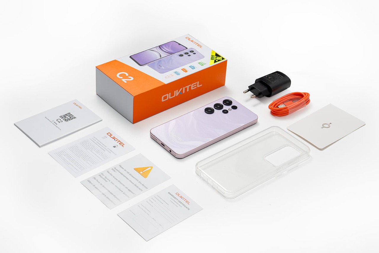 OUKITEL C2-EV Smartphones – OUKITEL In the Box