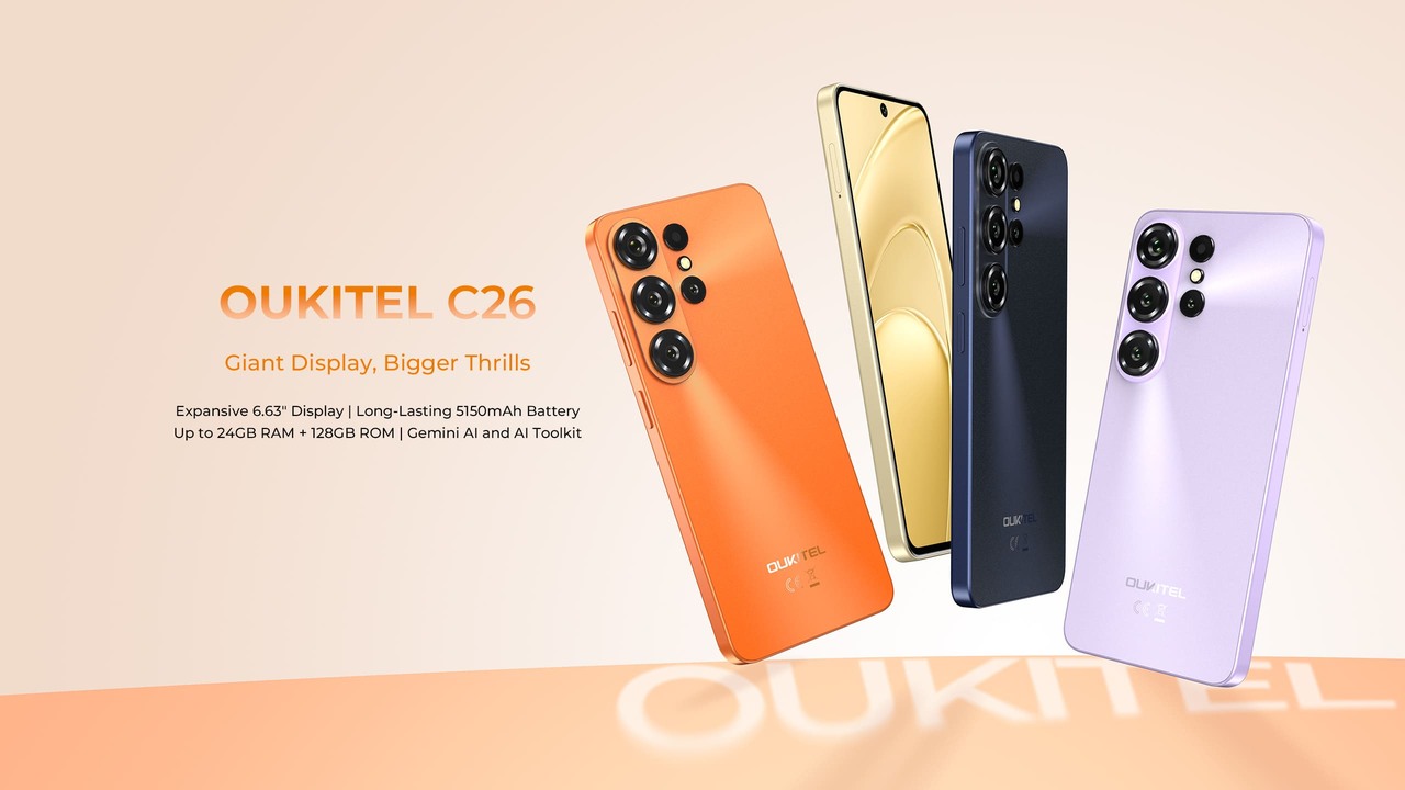 OUKITEL C26 Smartphones – features 1