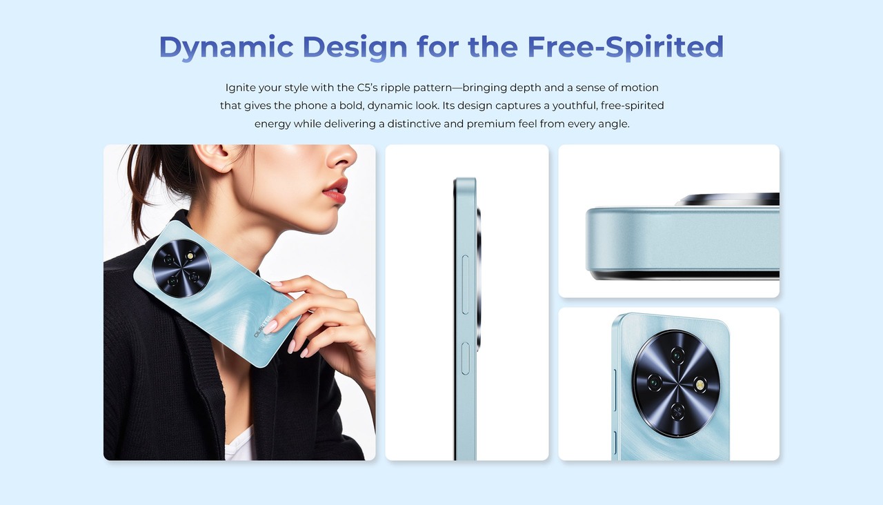 OUKITEL C5 Smartphones – features 5
